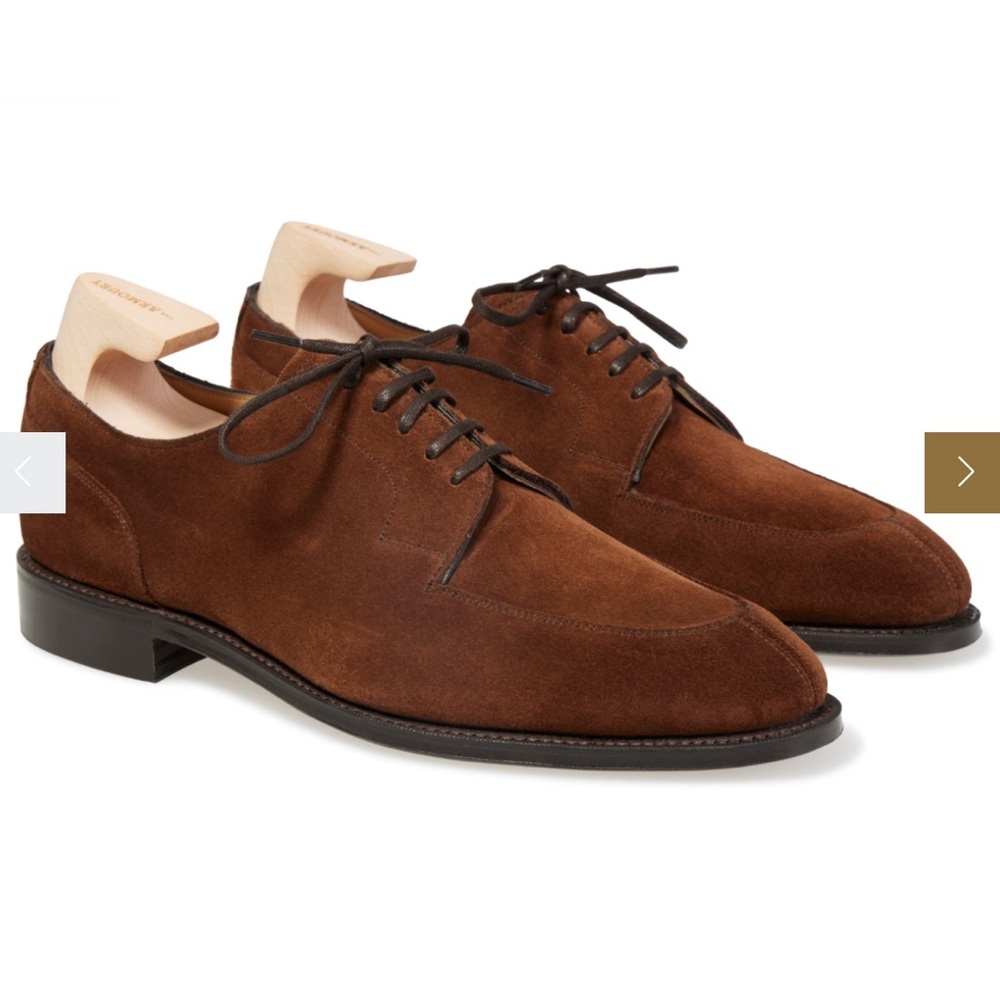 The Armoury’s Gilman Suede Derby’s